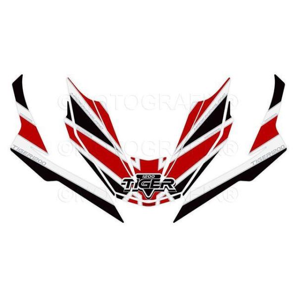 MOTOGRAFIX Tiger1200 ドレスアップ・カバー ボディパッド Beak Protec...