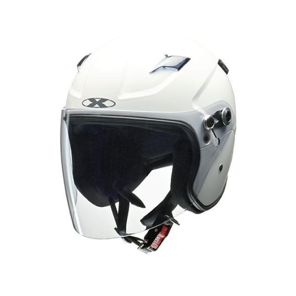 LEAD ジェットヘルメット RAZZO STRADA（ホワイト） サイズ フリー/57-60cm未...