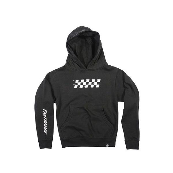 【特価品】FASTHOUSE キッズアパレル フーディー ユース ボルテックス（ブラック） サイズ ...