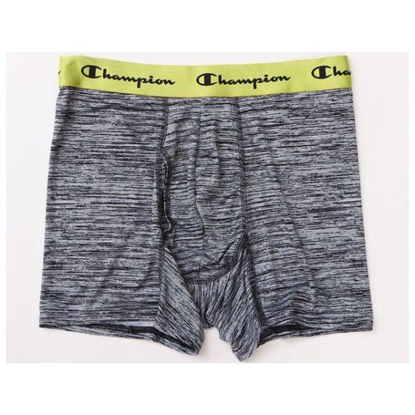 champion アウトドア用ウェア CM6EZ202 ストレッチジャージボクサー（ヘザーグレー） ...