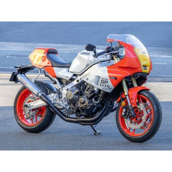 OVER RACING XSR900GP マフラー本体 SESMIC-IV 3-1（ブラック） オー...