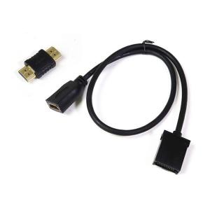 MAXWIN 内装パーツ・用品 HDMI変換ケーブル タイプE?タイプA（ブラック） MAXWIN
