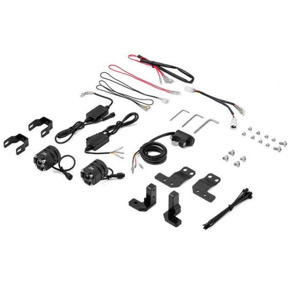 ZETA SEROW 250 ヘッドライト・バルブ LEDフォグライト（ブラック） ジータ