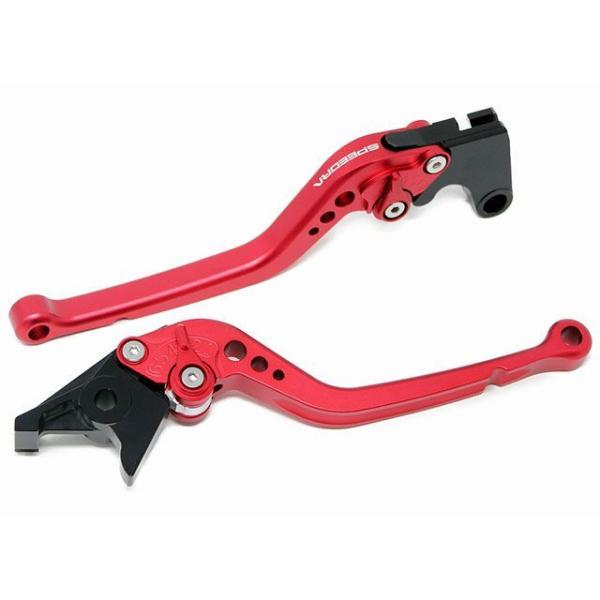 SPEEDRA X-ADV レバー アジャストレバー スタンダードロング（レバー本体：マットレッド）...