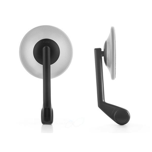 RIZOMA ミラー関連パーツ バーエンドミラー「E-pop」（ナチュラル） リゾマ