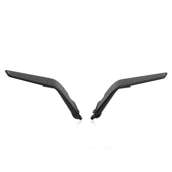 RIZOMA ミラー関連パーツ ミラー「ステルス」（ブラック） リゾマ