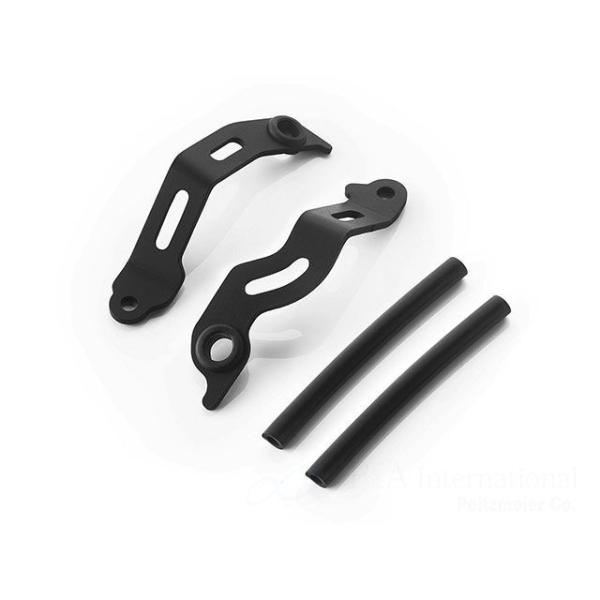 RIZOMA ミラー関連パーツ フルードタンク用ブラケット（ブラック） リゾマ