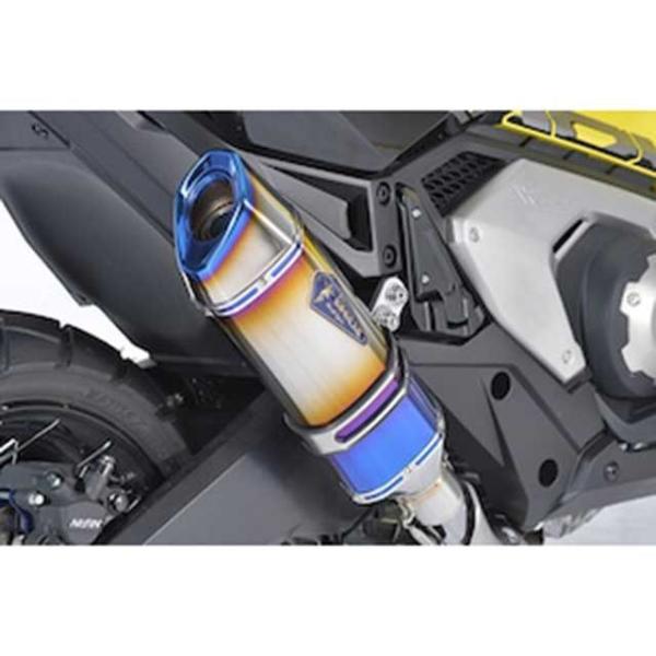 R’s GEAR X-ADV マフラー本体 リアルスペックスリップオン（チタンドラッグブルー） アー...