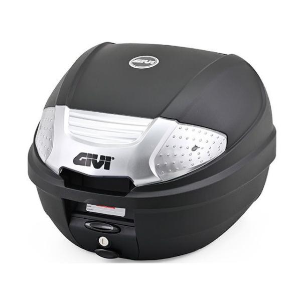 GIVI ツーリング用ボックス バイク用 リアボックス モノロック 30L E300NT2B（シルバ...