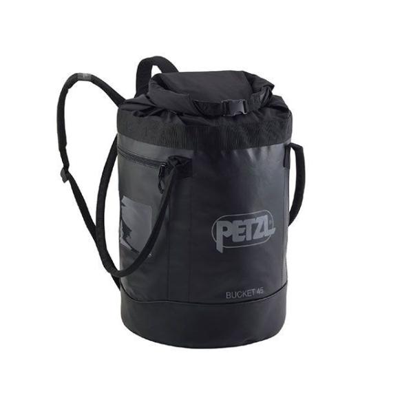 PETZL 作業場工具 S001CA02 自立型小型バック バックパック バケット 45L（ブラック...