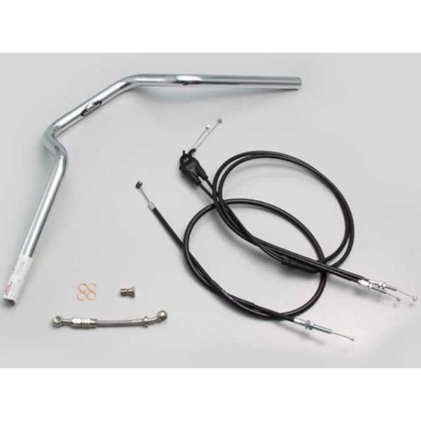 HURRICANE XSR125 ABS ハンドル関連パーツ クォーター3型 ハンドルSET（クロー...