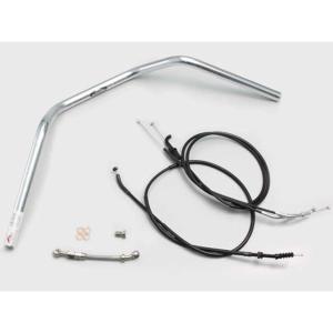 HURRICANE Z650RS ハンドル関連パーツ 150アップ2型 ハンドルSET（クロームメッキ） ハリケーン｜パークアップバイクYahoo!店