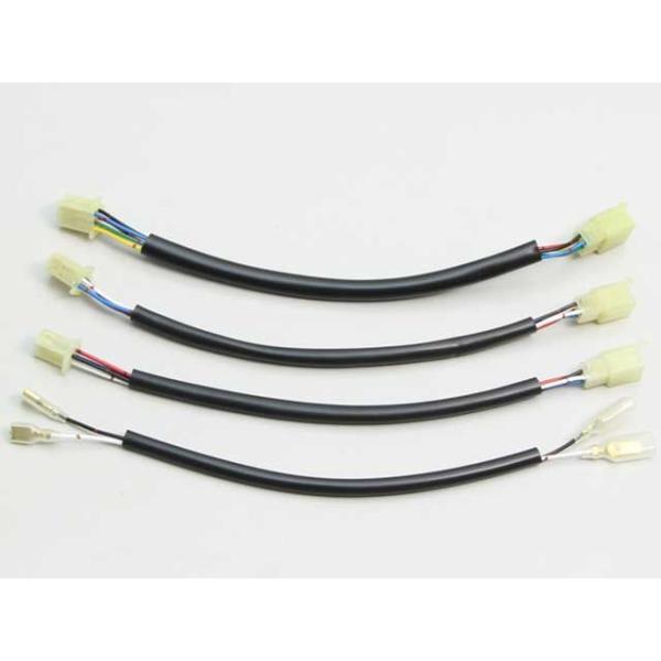 HURRICANE XSR125 ABS ハンドルケーブル・ホース類 延長ハーネス（ブラック） ハリ...