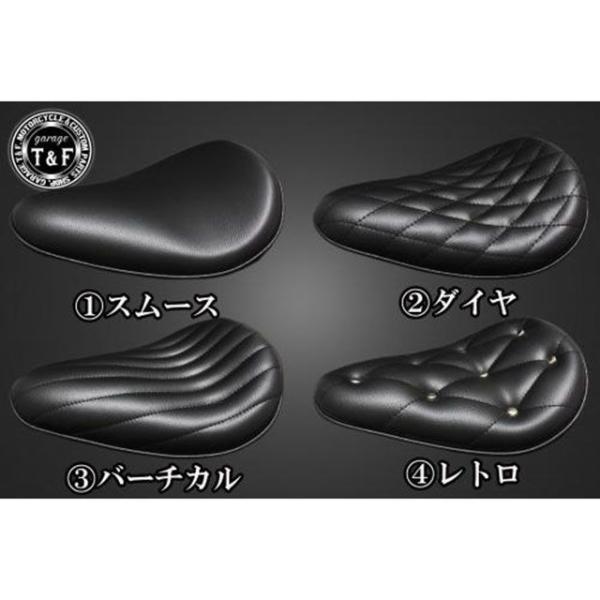 T&amp;F レブル250S レブル250 シート関連パーツ レブル250 BSソロシート＆リジットマウン...
