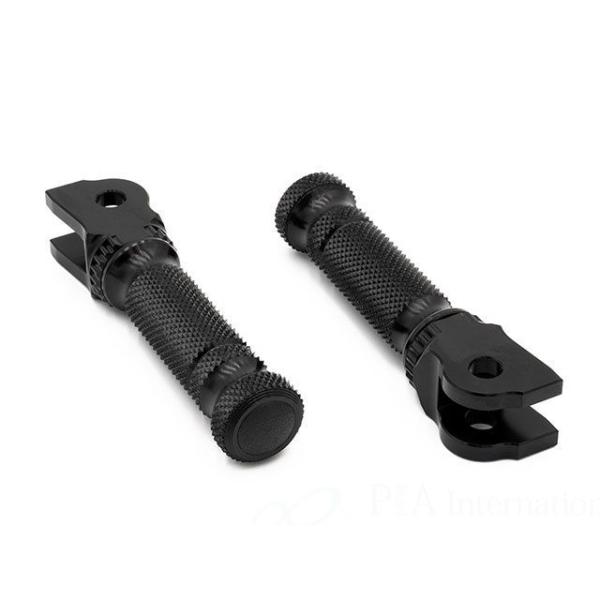 GILLES TOOLING ステップ スポーツフットペグセット パッセンジャー用（ブラック） ギル...