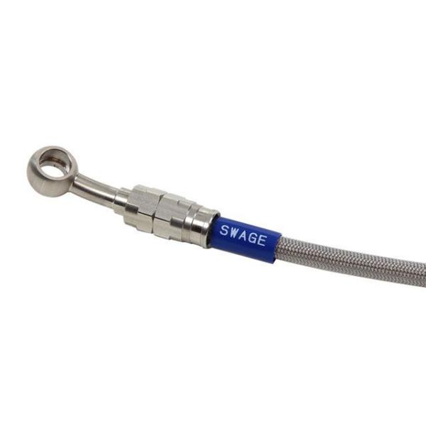 SWAGE-LINE PRO XSR125 ブレーキホース・ケーブル類 リアホースキット（ステンレス...