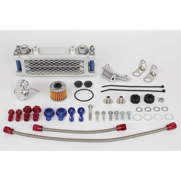 SP TAKEGAWA ダックス125 オイルクーラー コンパクトクールキット（3フィン/スリム/4...