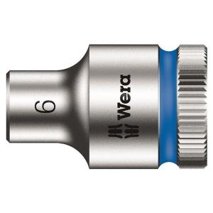 WERA ハンドツール 003551 差込角3/8DR ZYKLOPソケット 六角差込サイズ6mm 全長29mm ヴェラ