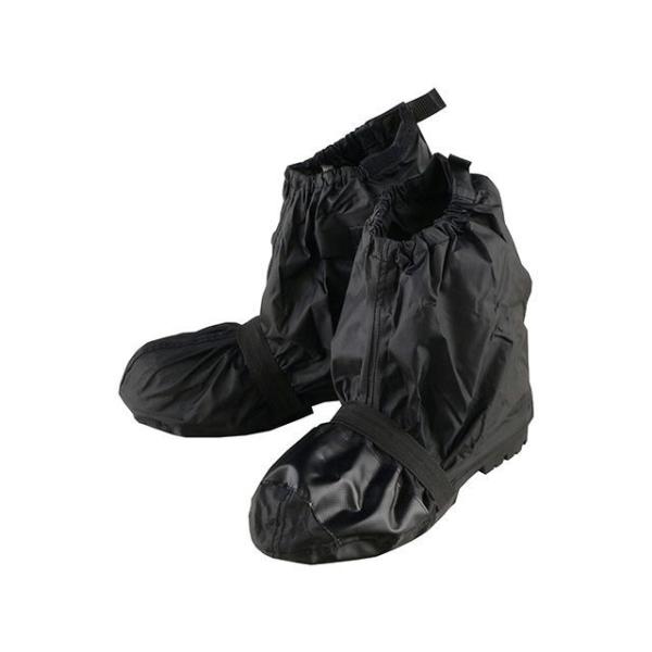 LEAD ブーツカバー RW-051A シューズカバー（ブラック） リード工業