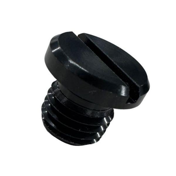 PLOT メンテナンスグッズ ミラーホールカバーキャップ M8 正ネジ（ブラック） プロト