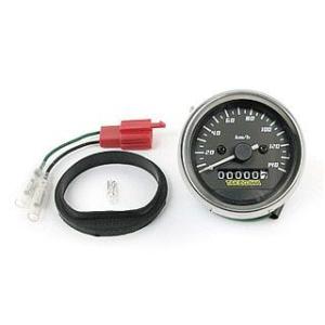 SP TAKEGAWA スピードメーター Dタイプ ブラック＆ホワイトスピードメーター SP武川 バ...