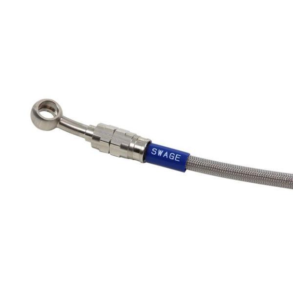 SWAGE-LINE PRO CB400SF Revo ブレーキホース・ケーブル類 フロントホースキ...