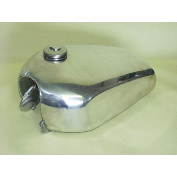 BIG CEDAR W400/650 タンク関連パーツ フラットサイドアルミタンク ビッグシーダー