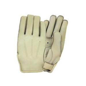 JRP レザーグローブ 3シーズンショートグローブ PDS カラー アイボリー サイズ L ジェイア...