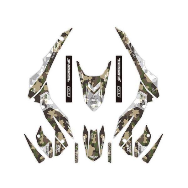 FACTORY EFFEX CRF250L（S） ドレスアップ・カバー KAWASAKI グラフィッ...