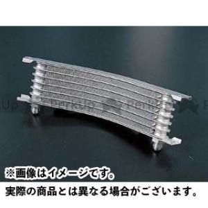 PLOT 汎用 オイルクーラー ラウンドオイルクーラーコア 7段＃6 カラー シルバー プロト