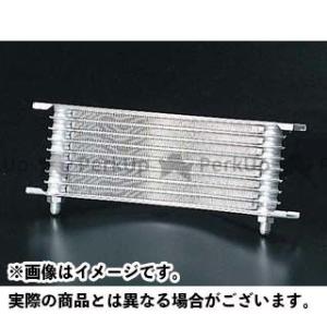 PLOT 汎用 オイルクーラー ラウンドオイルクーラーコア 9段＃6 カラー シルバー プロト