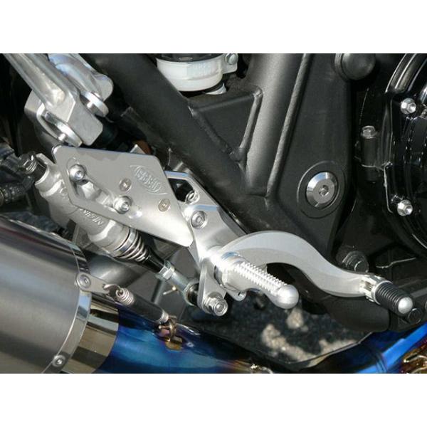 BEET バックステップ関連パーツ ハイパーバンク 固定式（シルバー） ビートジャパン