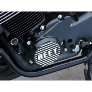 正規品／BEET CB400スーパーフォア（CB400SF） エンジンカバー関連パーツ スターターカバー カラー：ブラック ビートジャパン バイク｜st-ride