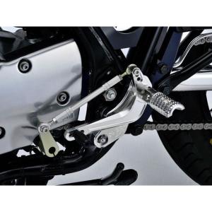 COERCE（コワース） レーシングステップ カラー：シルバー SR500 SR400