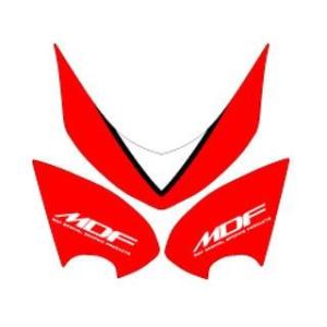 【メーカー直送】MDF YZF-R6 ドレスアップ・カバー YZF-R6（06-07） グラフィック...