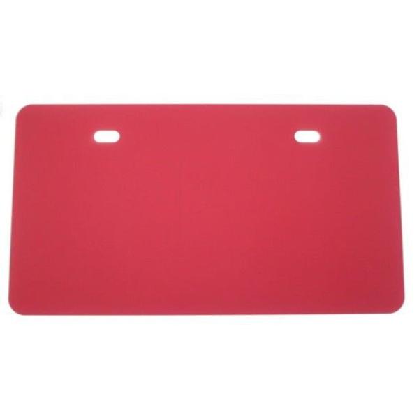 kn926 汎用 その他外装関連パーツ アルミライセンスプレートベース ナンバープレートベース（レッ...