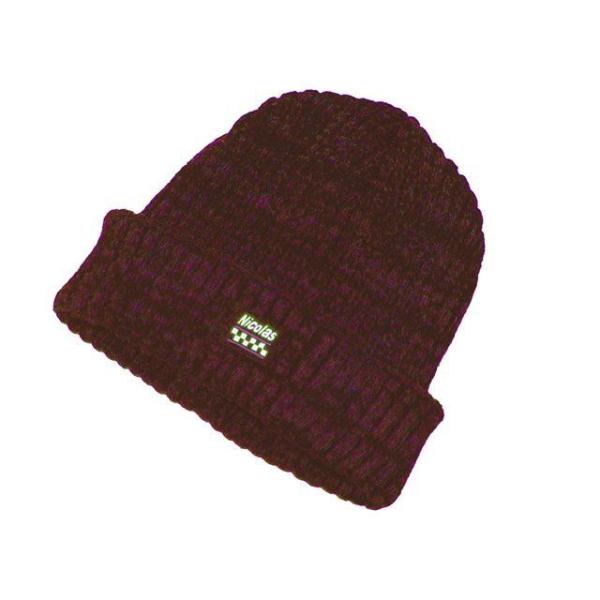 MOTOWN ヘッドギア NKC02 Nicolas ニットキャップ カラー バーガンディレッド モ...