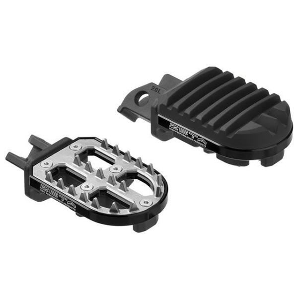 ZETA WR125R メンテナンススタンド Advフットペグ（ブラック） ジータ