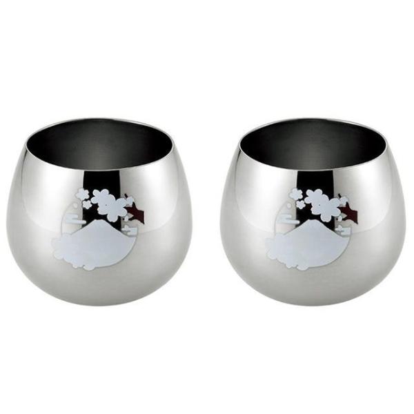 YOKOYAMA 野外調理用品 EJKS-1200 燕熟の技 感温スイングタンブラー390ml 2P...