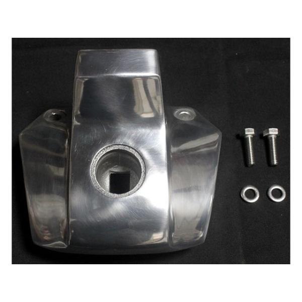 FORK Harley-Davidson その他外装関連パーツ シャークフィンバイザー（ポリッシュ）...