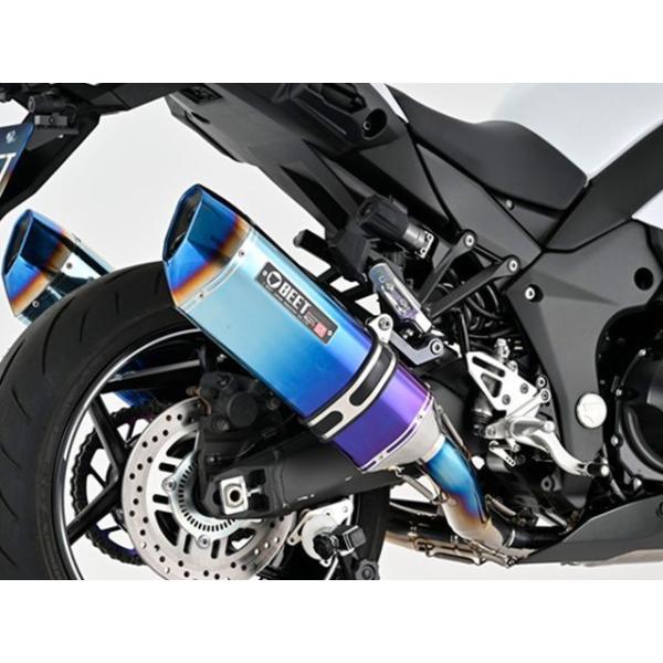 BEET Ninja1100SX マフラー本体 NASSERT Evolution GT T2 UP...