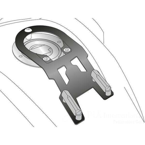 HEPCO＆BECKER Rebel 250 CMX500 Rebel ツーリング用バッグ タンクリ...