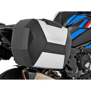Wunderlich M1000XR ツーリング用バッグ サイドケースセット X-CASE X30＆サイドキャリア X-RACK Light（ブラッ…