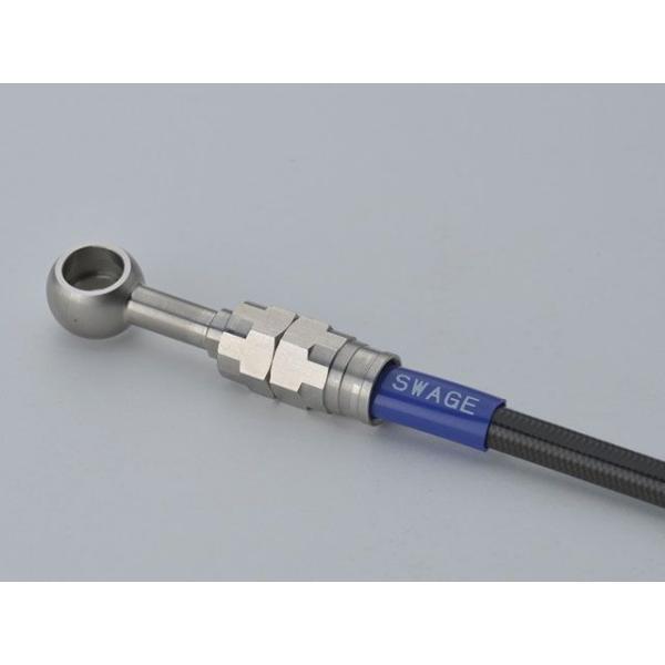 SWAGE-LINE PRO FZS1000 ブレーキホース・ケーブル類 フロントホースキット トラ...