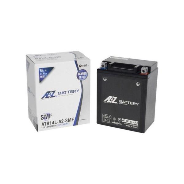 【メーカー直送】az-oil バッテリー関連パーツ ATB14L-A2-SMF 液入 AZオイル