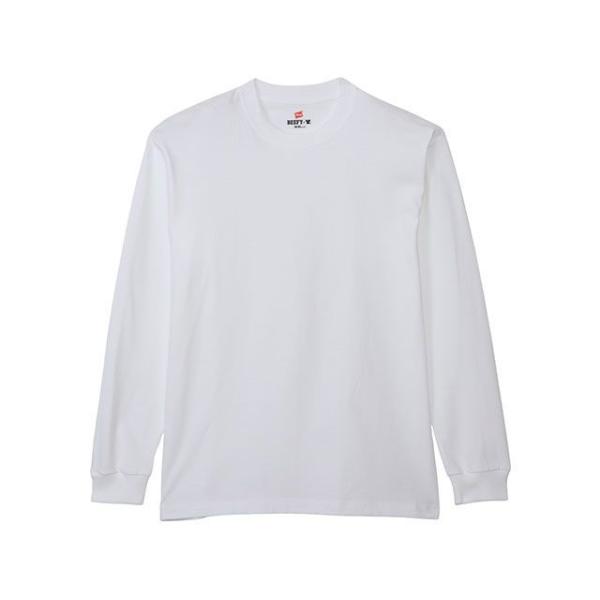 HANES アウトドア用ウェア HM4-D001 BEEFY-T LONG SLEEVE T-SHI...