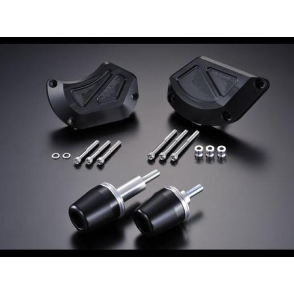 AGRAS ZX-10R スライダー類 レーシングスライダー 4点SET B カラー ジュラコン/ホ...