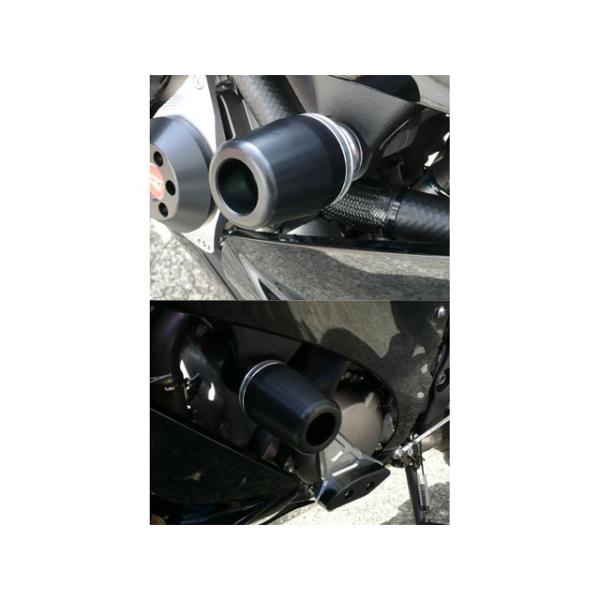 AGRAS ZX-10R スライダー類 レーシングスライダー フレーム カラー ジュラコン/ブラック...