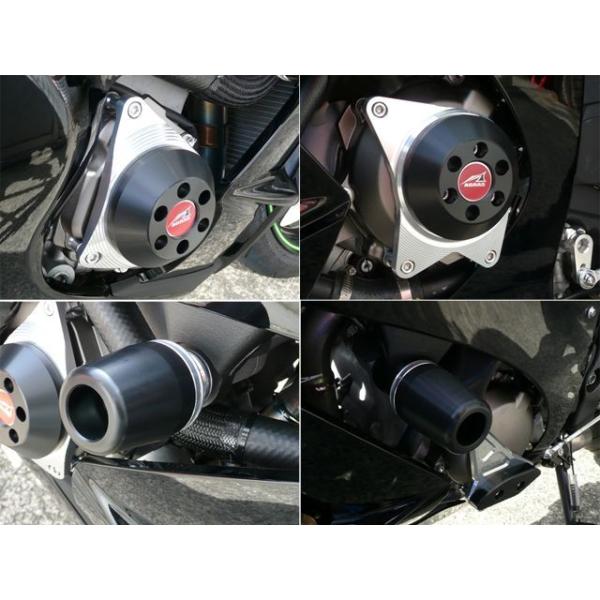 AGRAS ZX-10R スライダー類 レーシングスライダー 4点SET C カラー ジュラコン/ホ...
