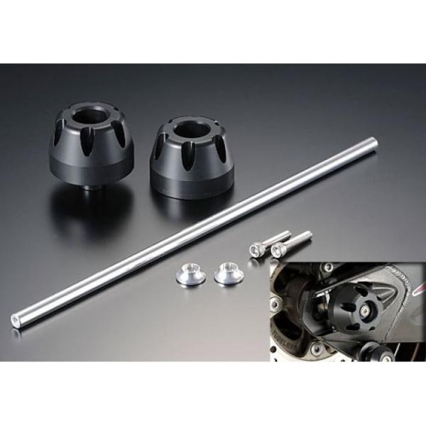 AGRAS ZX-10R その他サスペンションパーツ リアアクスルプロテクター（ブラック） アグラス